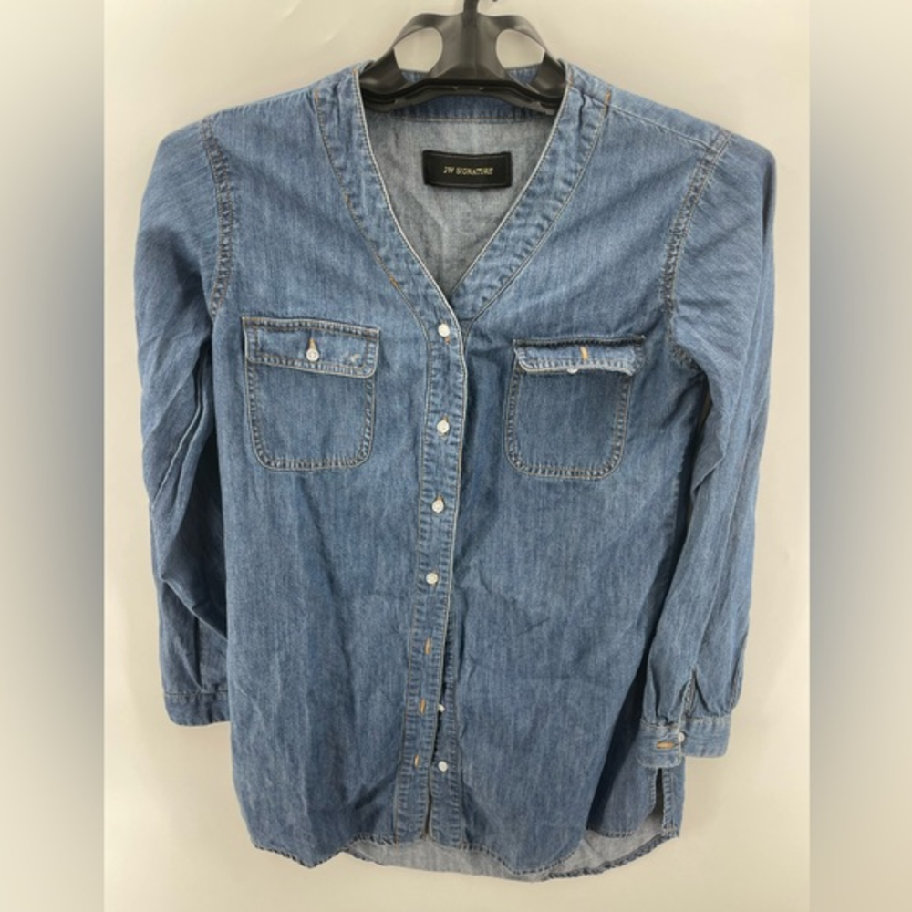 JW Signature denim‎ shirt